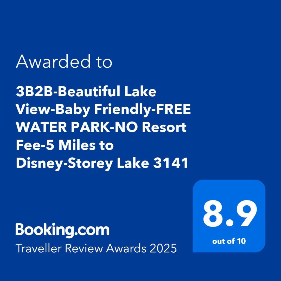3B2B-Beautiful Lake View-Baby Friendly-Free Water Park!No Resort Fee-5 Miles To Disney-Storey Lake 3141 Kissimmee Eksteriør bilde